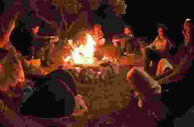 A Photograph Of A Community Gathering In A Ponderosa Forest, With People Of All Ages Gathered Around A Campfire, Sharing Stories And Laughter. DOCUMENTING PONDEROSA: Moments Of Certain Time And Place