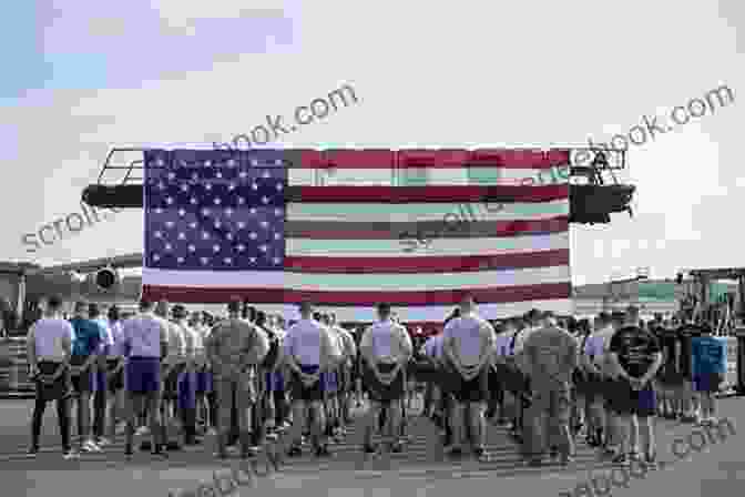 Breakout On The Run Members Exercising In Front Of An American Flag The Third Ranked Militant Mechanical Men A New Generation Of Mechanical Mayhem 3: Breakout On The Run (American Pride)