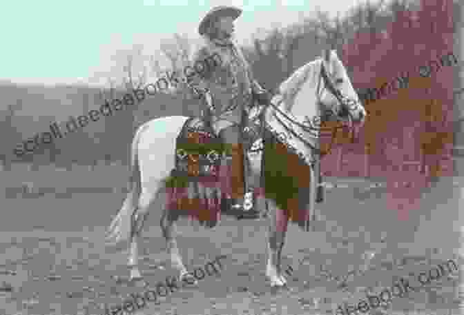 Buffalo Bill Cody On A Horse Buffalo Bill S Still Hunt And Buffalo Bill S Porsuit