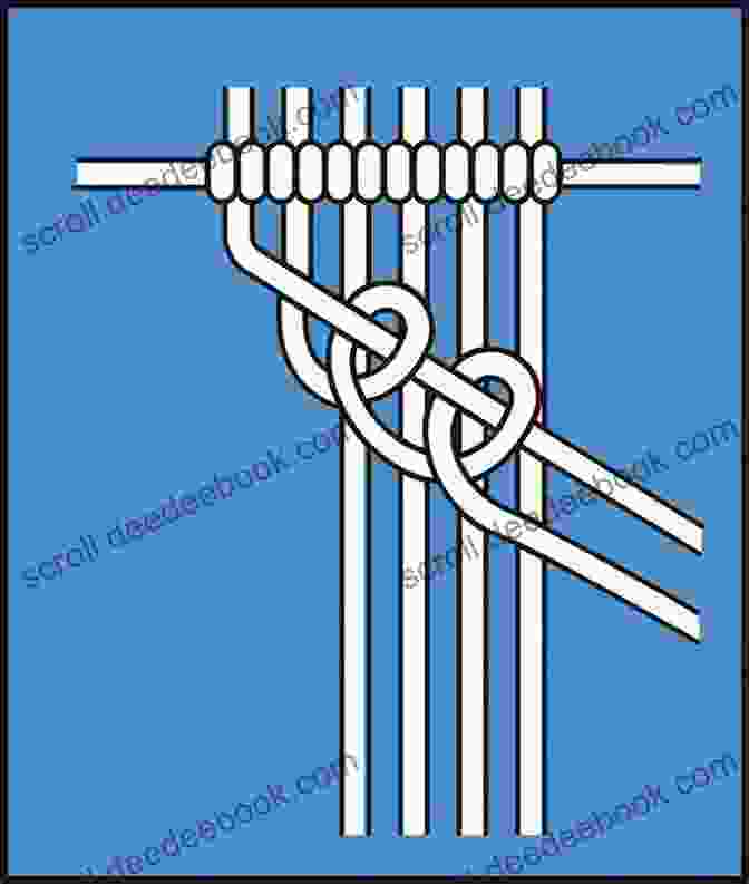 Diagram Of A Double Half Hitch Knot In Macrame Beautiful Macrame: Awesome Ways Make Macrame Internally And Externally