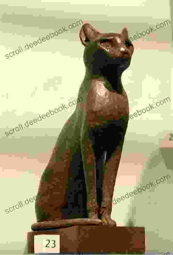 Montague Strong Contemplating Before An Ancient Egyptian Cat Statue Full Moon Howl: A Montague Strong Detective Novel (Montague Strong Case Files 2)