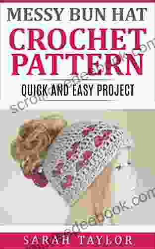 Messy Bun Hat Quick And Easy Crochet Pattern